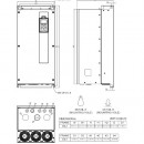 Falownik VFD550FP4EA-52 VFD-CFP2000 Delta Electronics 3-fazowy o mocy 55 kW